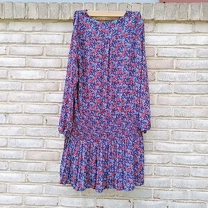 Gap | Ditsy floral smocked dress size XL